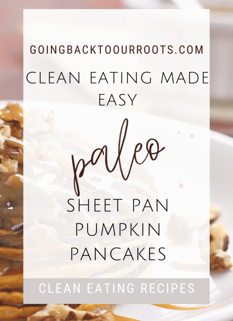 paleo pumpkin sheet pan pancakes